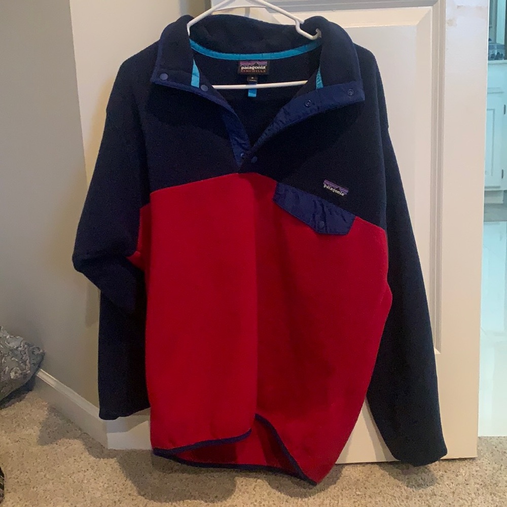 Men’s Patagonia fleece quarter snap